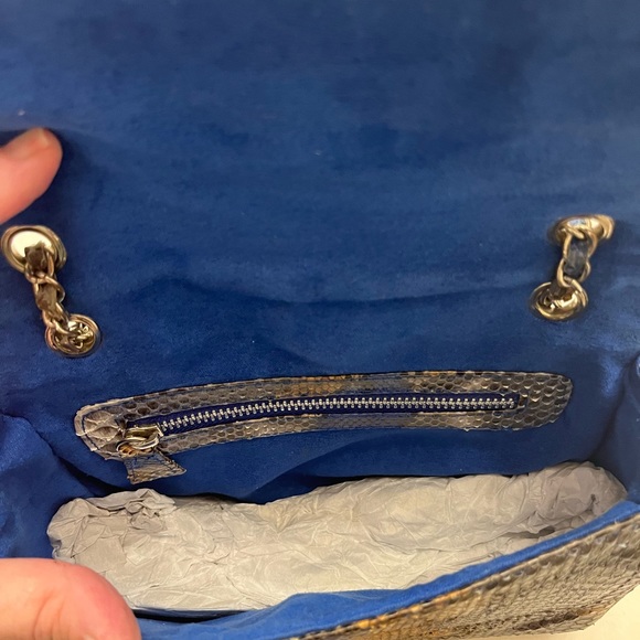 unbranded Bags Genuine Python Designer Inspired Shoulder Bag